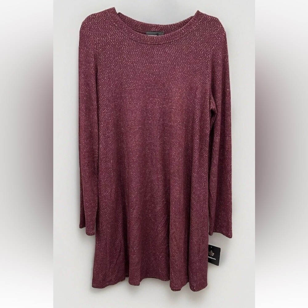 NWT Fortune + Ivy Stitch Fix Hacci Soft Long Sleeve Sweater Fall Dress Size XL
